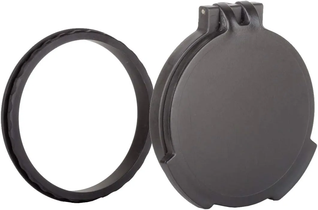 Tenebraex Objective Flip Up Scope Cover with Adapter Ring for Kahles, Leica, March, Minox, Noblex, Premier Reticles, Sightron, Steiner, Swarovski and Sig Sauer (KH5658-FCR)