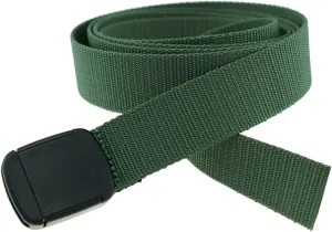 Thomas Bates Nylon Outdoor Hiker Belt Easy Trim Webbing for Perfect Fit Up to Size 42in Heavy Duty Plastic Adjustable Buckle