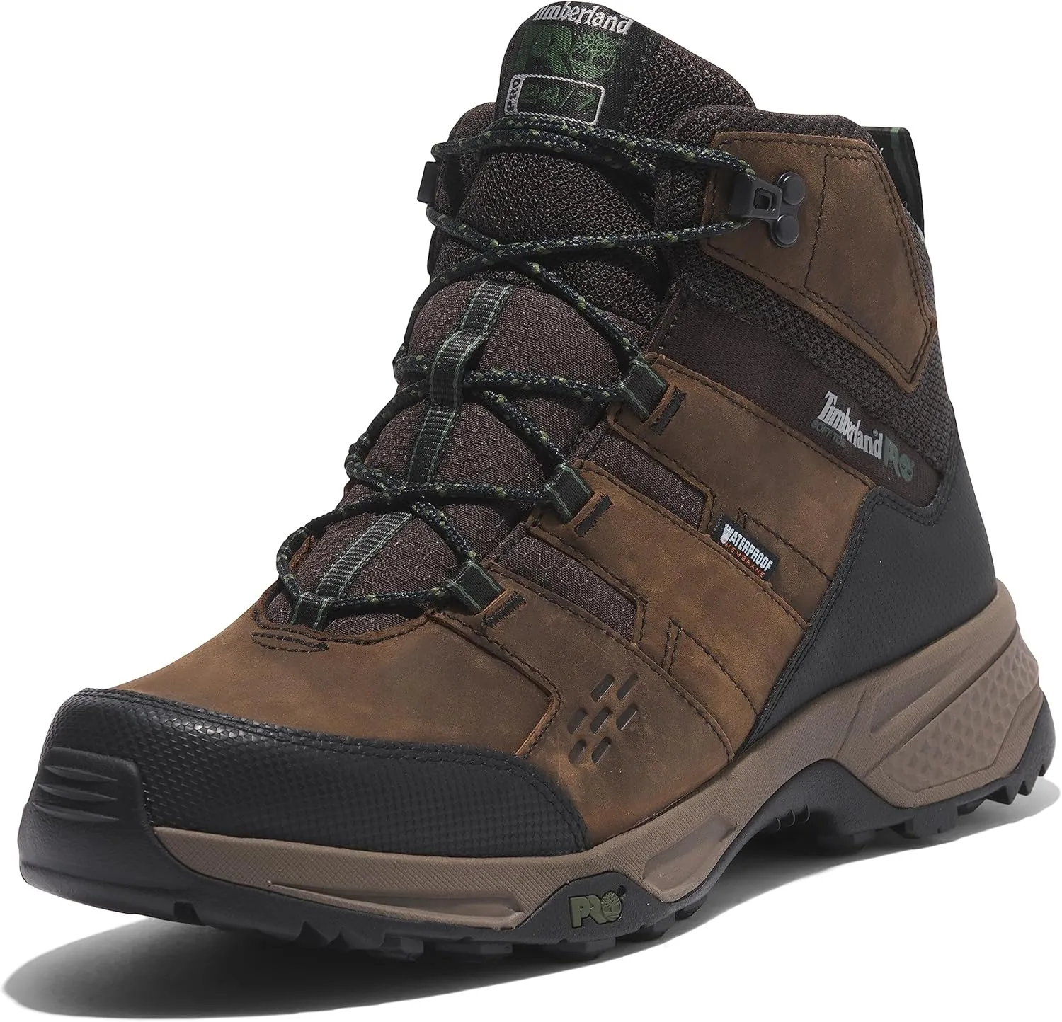 Timberland PRO Men's Switchback Lt 6 Inch Soft Toe Waterproof Industrial Hiker Work Boot