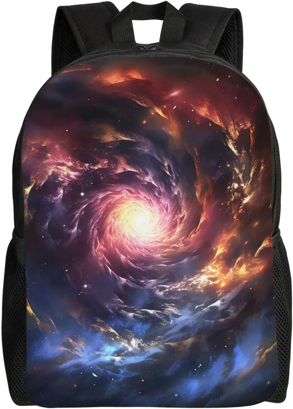 Travel Backpack for Women Men Carry On Backpack Cosmic Storm Laptop Backpack 17 Inch Lightweight Casual Daypack