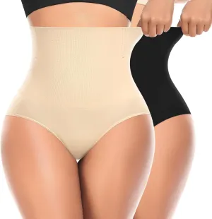 Tummy Control Shapewear Underwear for Women High Waisted Body Shaper Panties Slimming Girdle Shaping Briefs