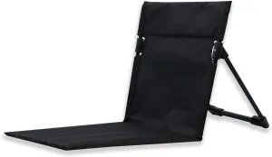 Ultra-Lightweight Outdoor Folding Chair Portable Outdoor Chair 1.2lb (Black)