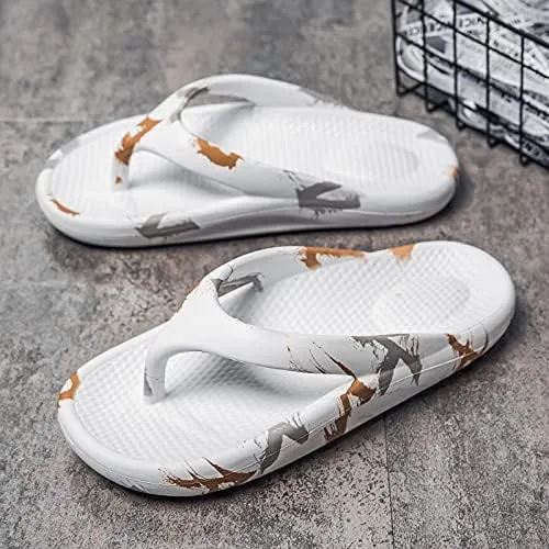 Unisex Flip Flops For Men Women Beach Sandals Flip-Flops outdoor indoor Slippers Water Pillow Cloud Non-Slip Slides For Adult