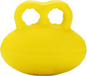 Universal Hand Function Trainer Finger Recovery Training Exercising Stress Grip Ball Made Of Non Odorous PU Material Suitable For All Recovery Stages Yellow