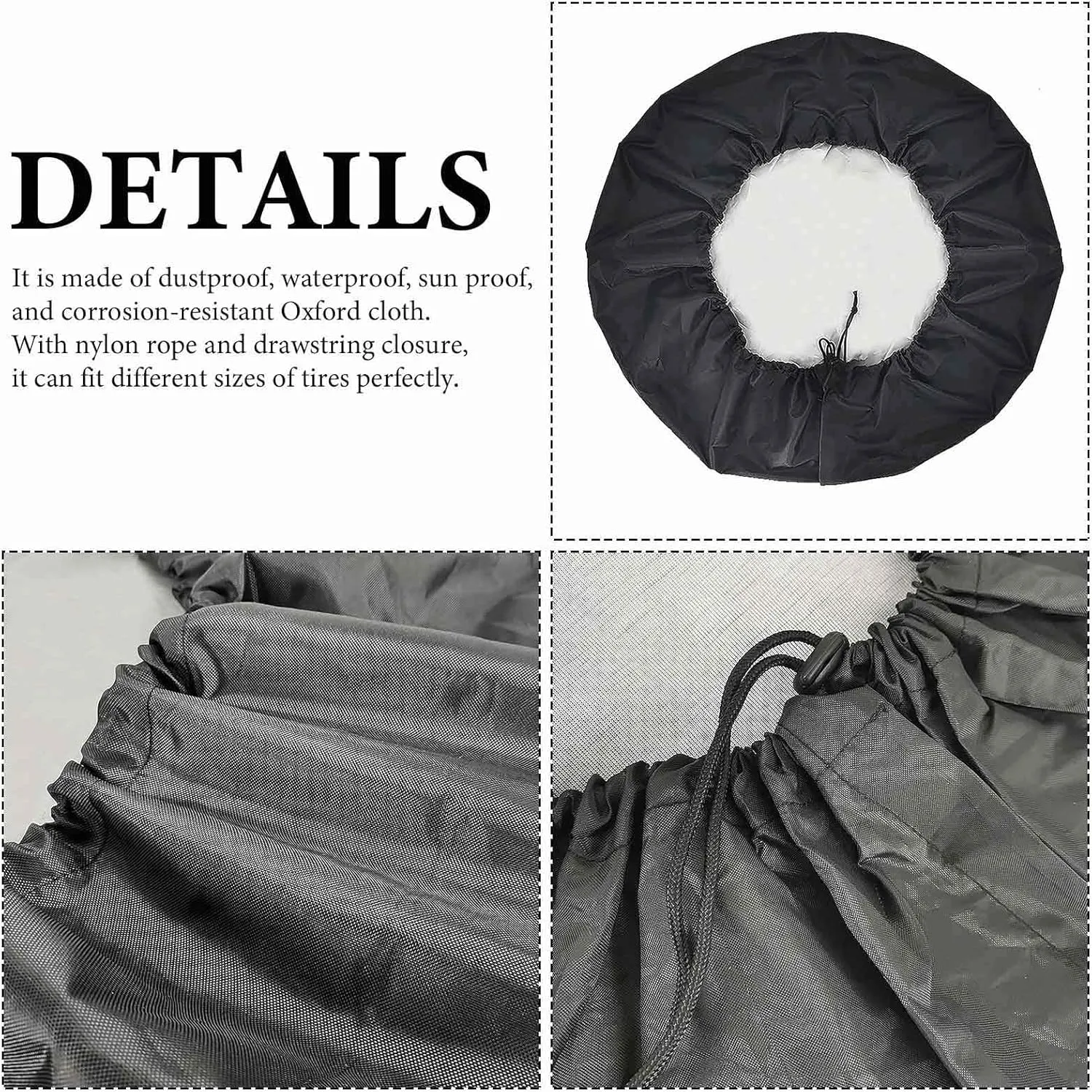 Universal Spare Tire Cover Waterproof Car Wheel Cover 26"-32" Rocky Mountain Range Wheel Protector for RV, Truck, SUV, Honda CR-V, Jeep, Toyota RAV4 (Sun & Weather Resistant) 36inch