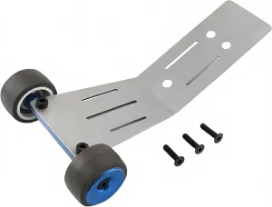 Upgraded Stainless Steel Wheelie Bar for 1/10 Traxxas Mini Maxx Monster Truck, Reinforced RC Car Rear Wheel Support