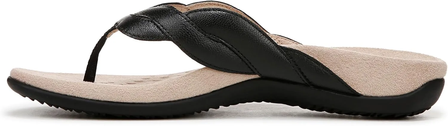Vionic Women's Bella Braid Thong Sandals Flip-Flop