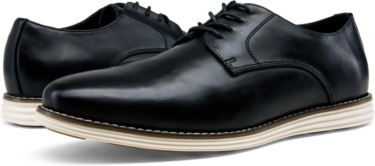 Vostey Men's Casual Dress Shoes Oxford Shoes Business Dress Dress Shoes for Men