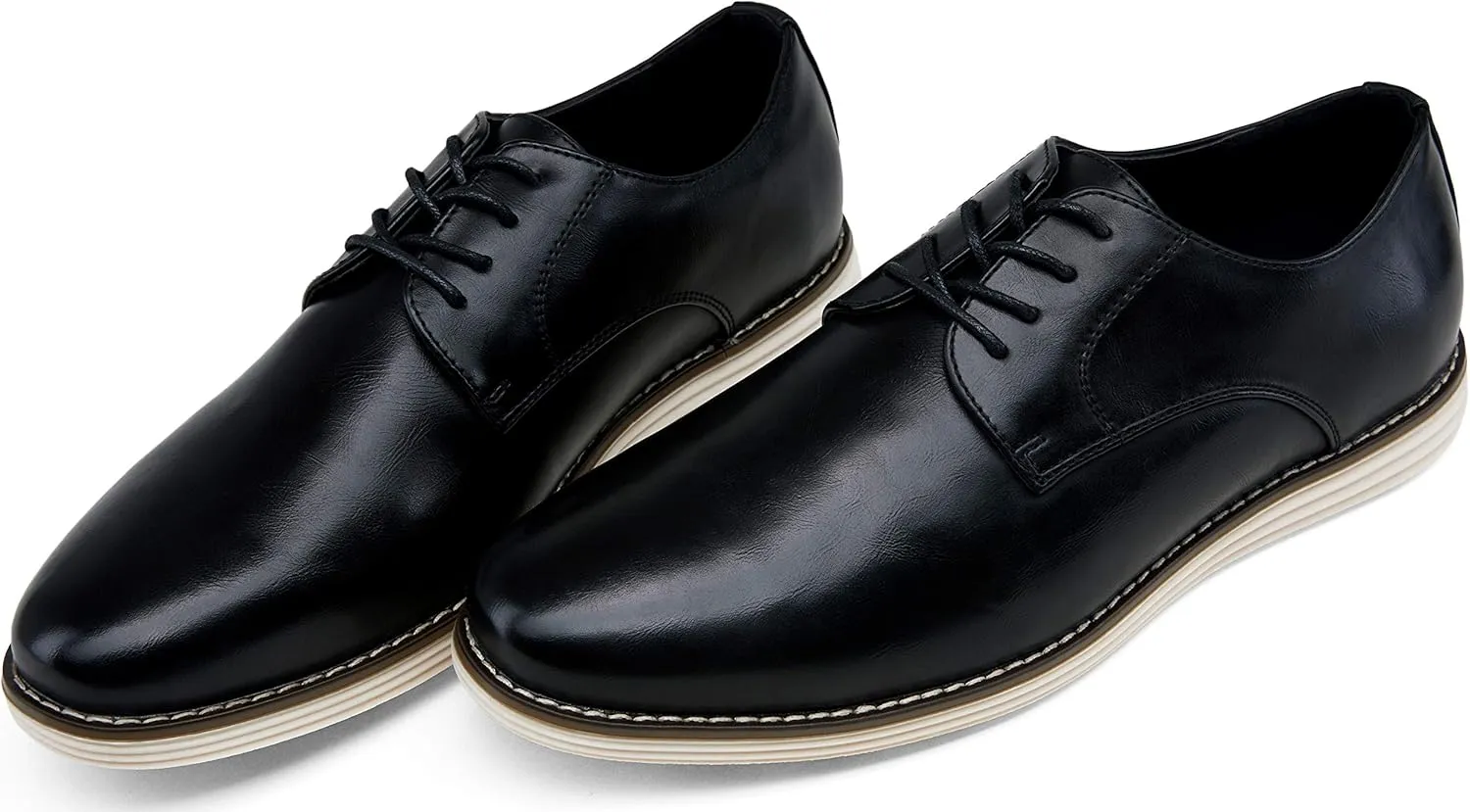 Vostey Men's Casual Dress Shoes Oxford Shoes Business Dress Dress Shoes for Men