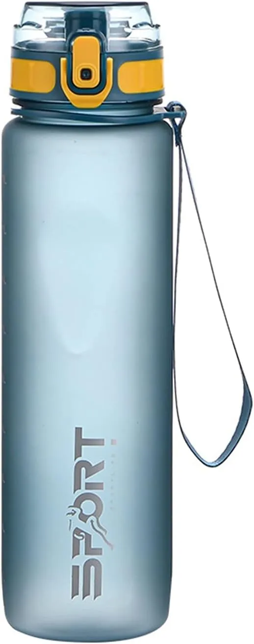 Water Bottle 1000ML Sports Bottle Outdoor Travel Portable Leak-Proof Beverage Pot Large Capacity Sports Fitness Bottle Water Cup water bottle