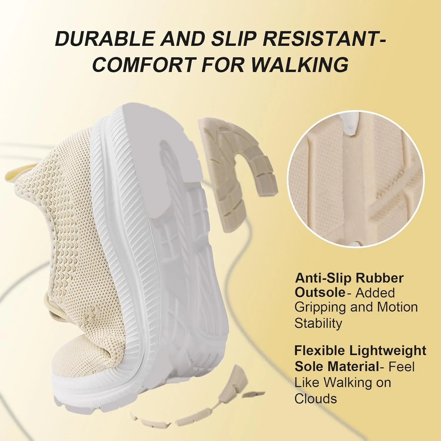 Wide Toe Box Shoes Women Non-Slip Wide Width Sneakers Ultra Light Extra Wide Road Running Shoes for Women Breathable Tennis Walking Gym Workout Trainer 5.5-11.5