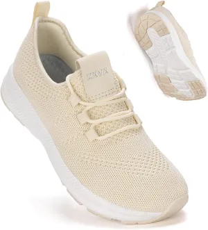 Wide Toe Box Shoes Women Non-Slip Wide Width Sneakers Ultra Light Extra Wide Road Running Shoes for Women Breathable Tennis Walking Gym Workout Trainer 5.5-11.5