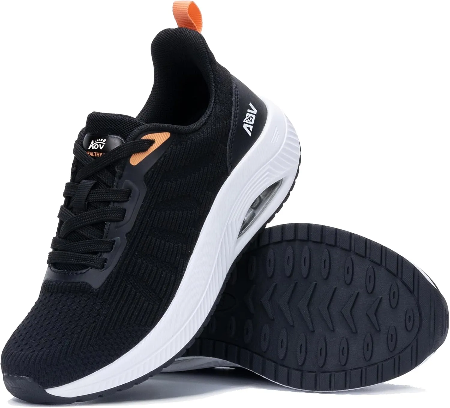 Women Arch Support Walking Shoes,Orthotic Non Slip Sneakers Comfort Working Shoes for Foot Pain Relief