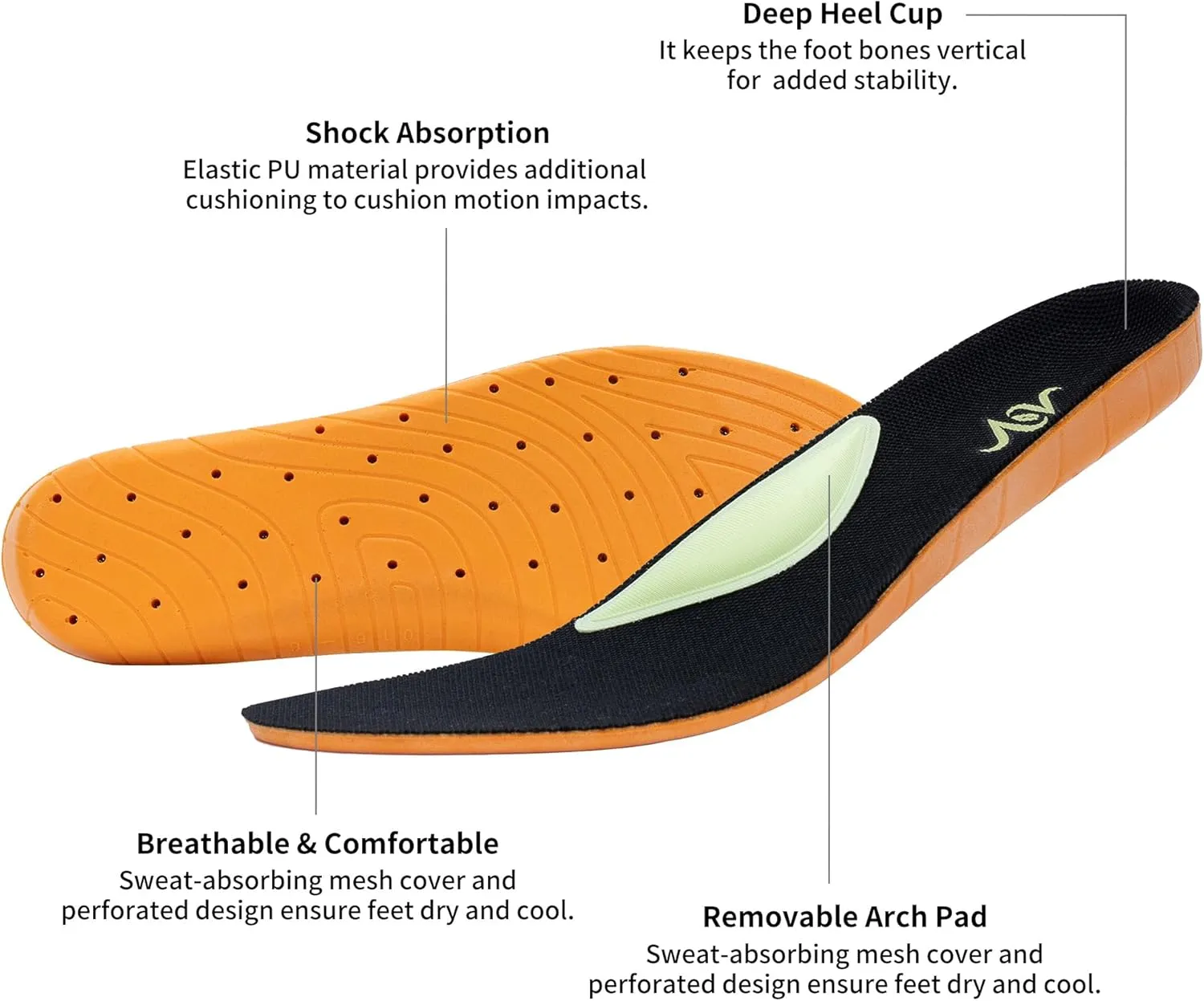 Women Arch Support Walking Shoes,Orthotic Non Slip Sneakers Comfort Working Shoes for Foot Pain Relief