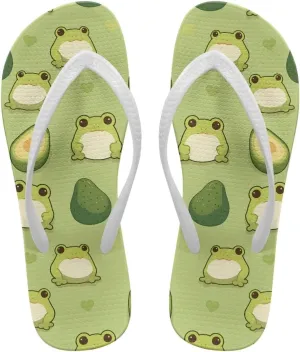 Women's Arch Support Flip Flops Fashion Lightweight Beach Slip on Thong Sandals Non-Slip Outdoor Slippers for Daily Size 5.5-9.5 White Sole