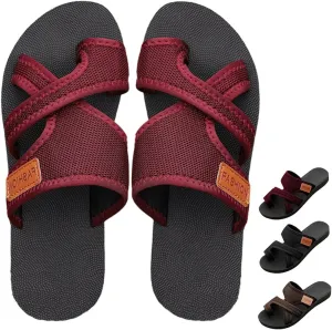 Women's Breathable Mesh Sandals Orthotic Sandals 2025 Summer Hollow Mesh Flip Flops For Women Mesh Flats Beach Sandals Mules