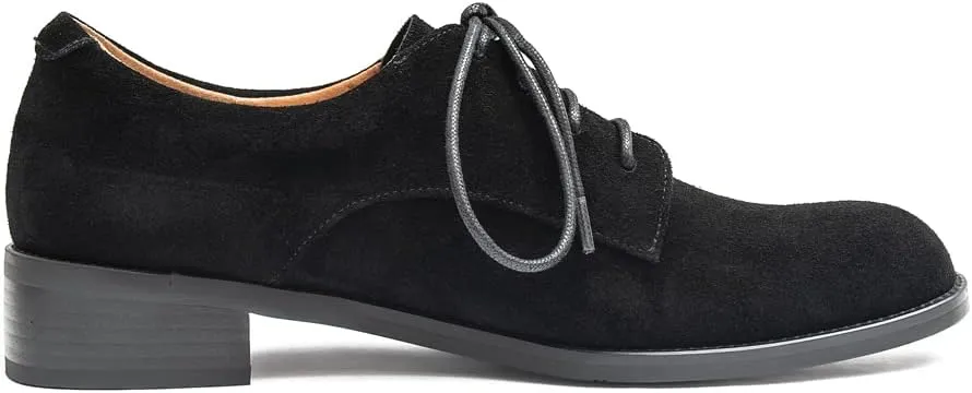 Women's Classic Lace-up Suede Oxford