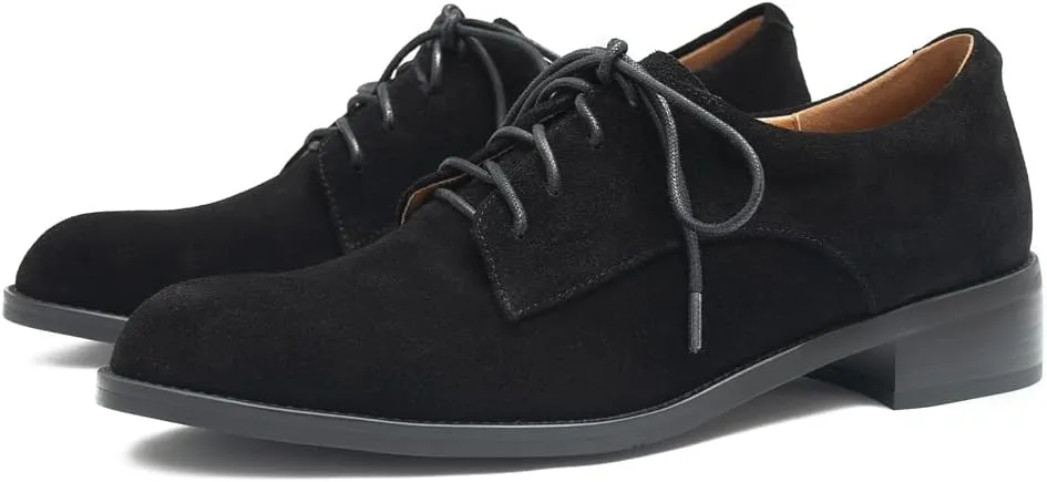 Women's Classic Lace-up Suede Oxford