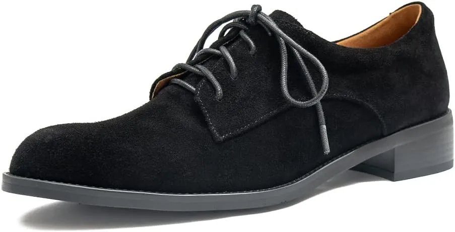 Women's Classic Lace-up Suede Oxford