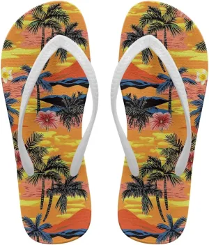 Womens Lightweight Arch Support Flip Flops House Cushioned Slides Summer Slip On Pillow Slippers for Pool Beach Size 5.5-9.5 White Sole