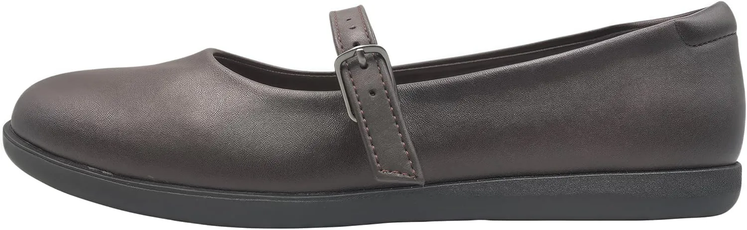 Women's Mary Jane Shoes - Classic Brown Oxford Style for Women Comfortable & Stylish Womens Mary Jane Shoes for Everyday Wear，Work & Student Shoe