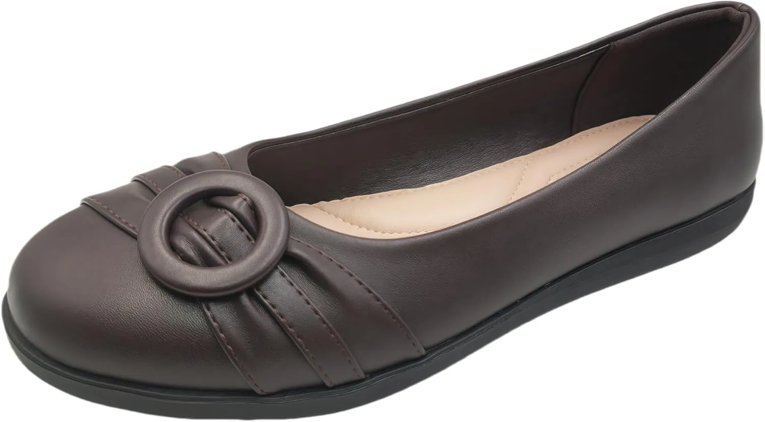 Women's Mary Jane Shoes - Classic Brown Oxford Style for Women Comfortable & Stylish Womens Mary Jane Shoes for Everyday Wear，Work & Student Shoe