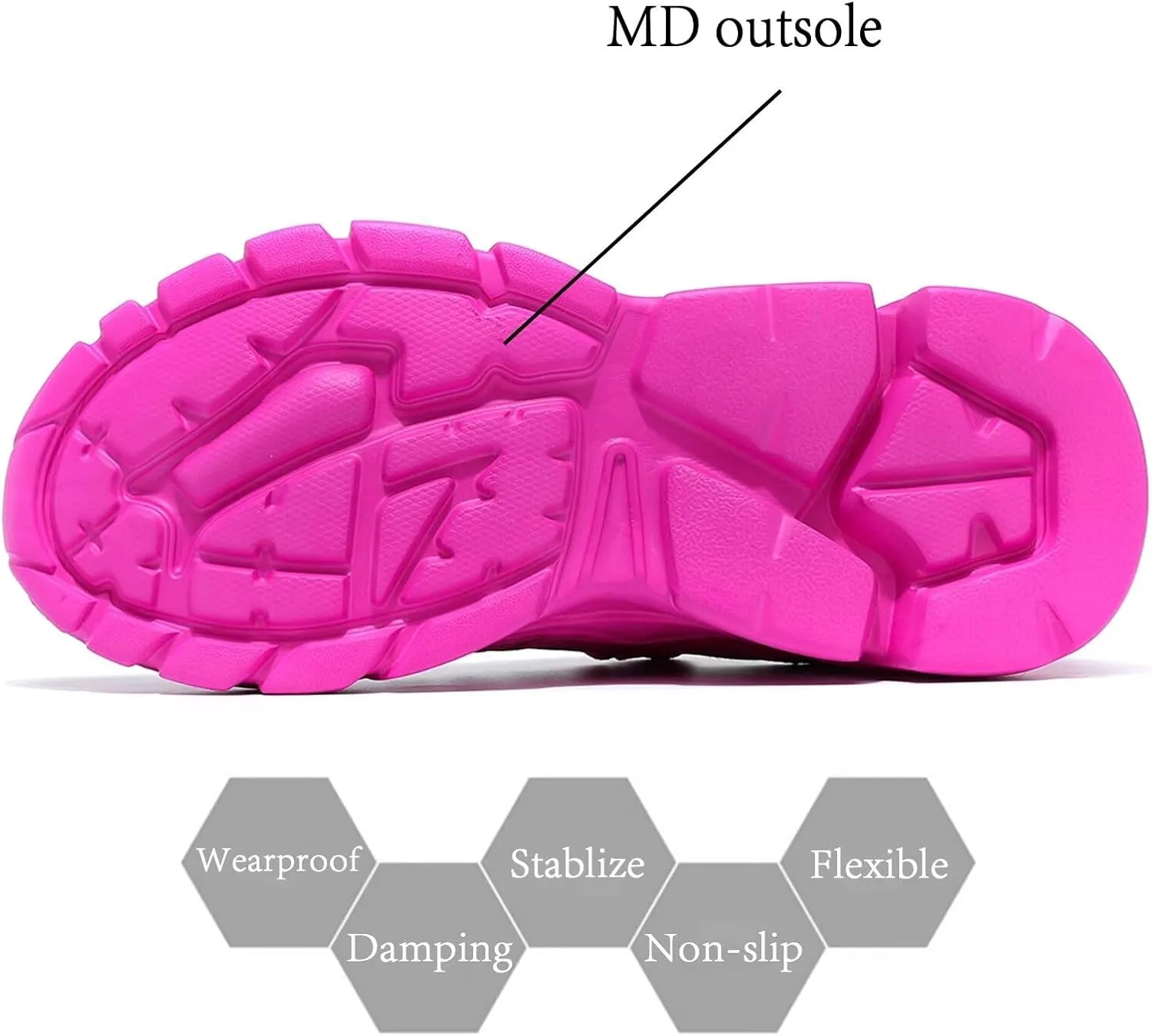Women's Walking Shoes Lightweight Breathable Mesh Upper Casual Jogging Shoes Ladies Tennis Shoes Workout Footwear Non-Slip Gym Sneakers for Women