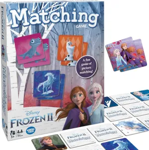 Wonder Forge Disney Frozen 2 Matching Game | Build Focus and Memory with Elsa, Anna, and Olaf | Fun and Engaging Activity for Kids Ages 3 