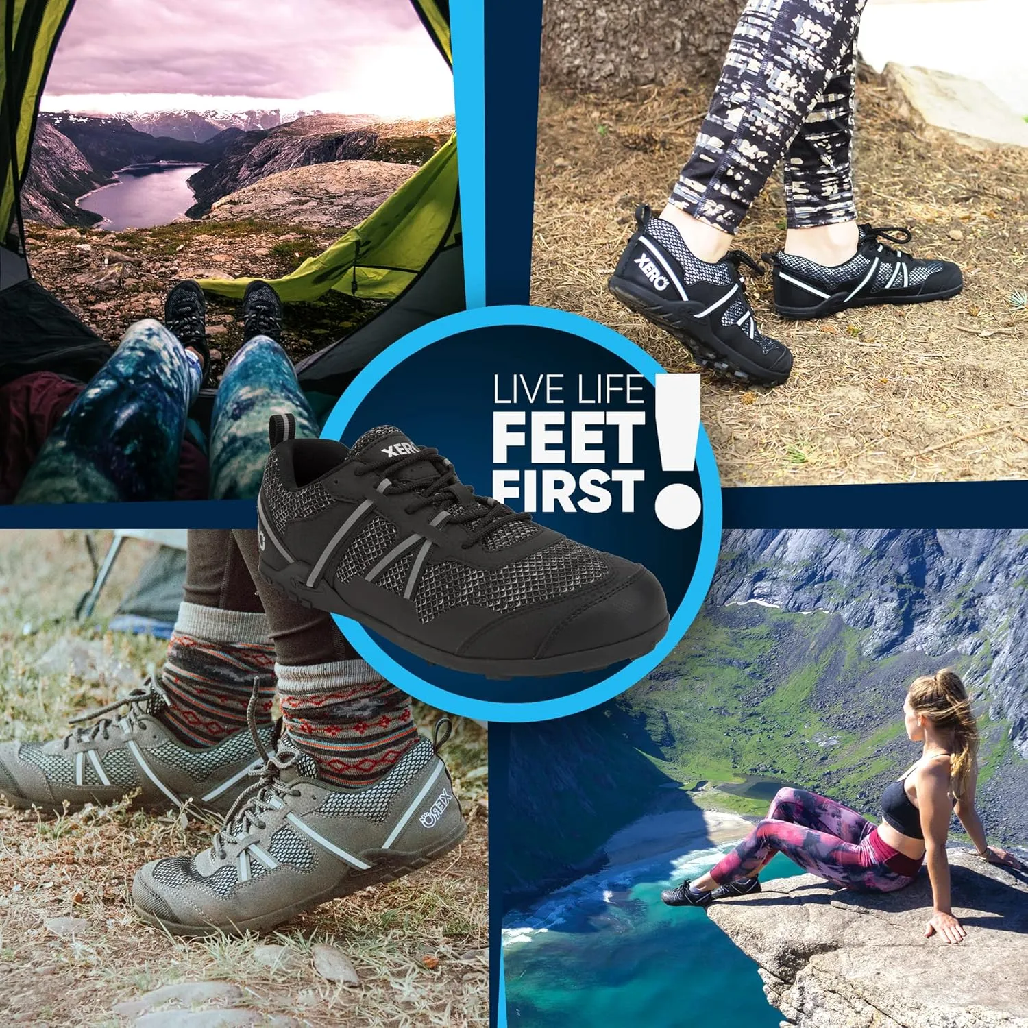 Xero Shoes Women's TerraFlex Barefoot Hiking Shoe