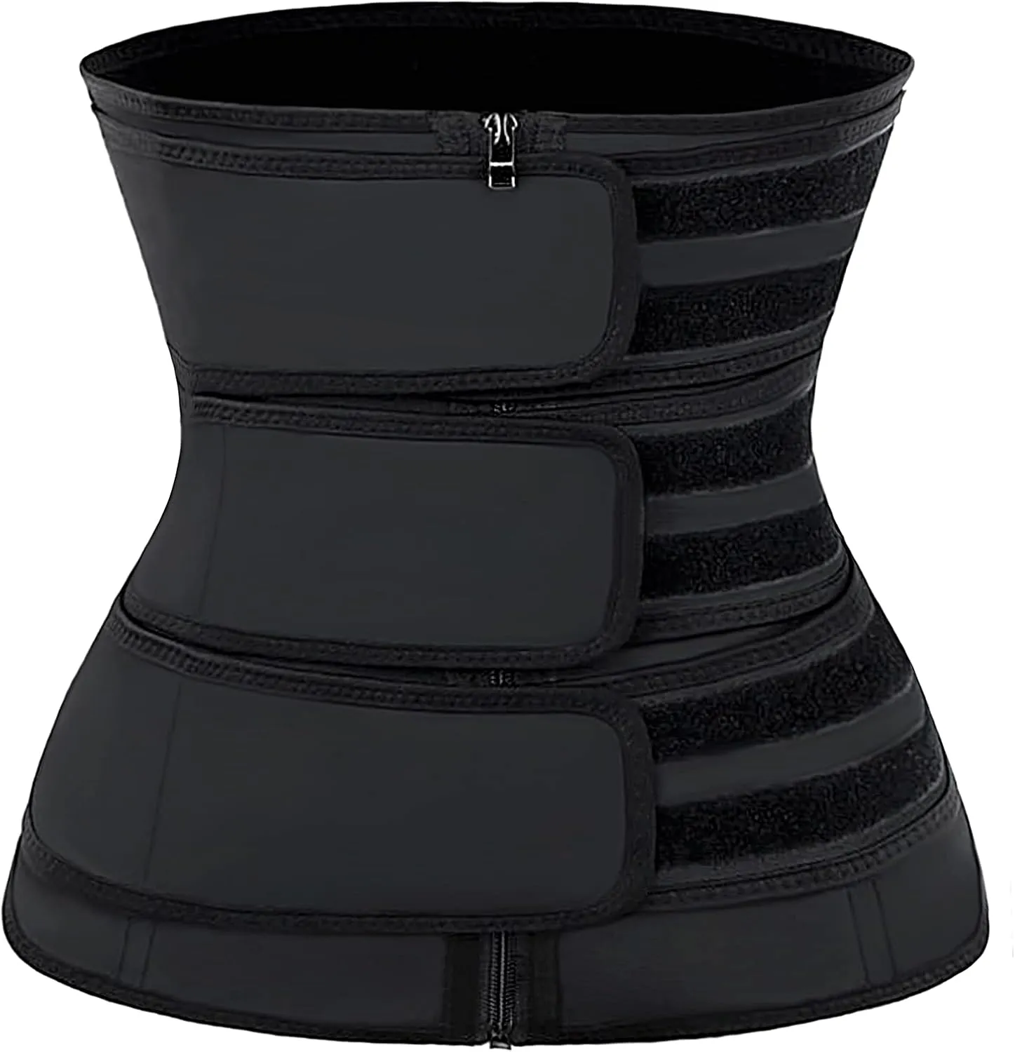 YIANNA Waist Trainer for Women Latex Underbust Double Training Belt Tummy Control Waist Cincher Sport Girdle