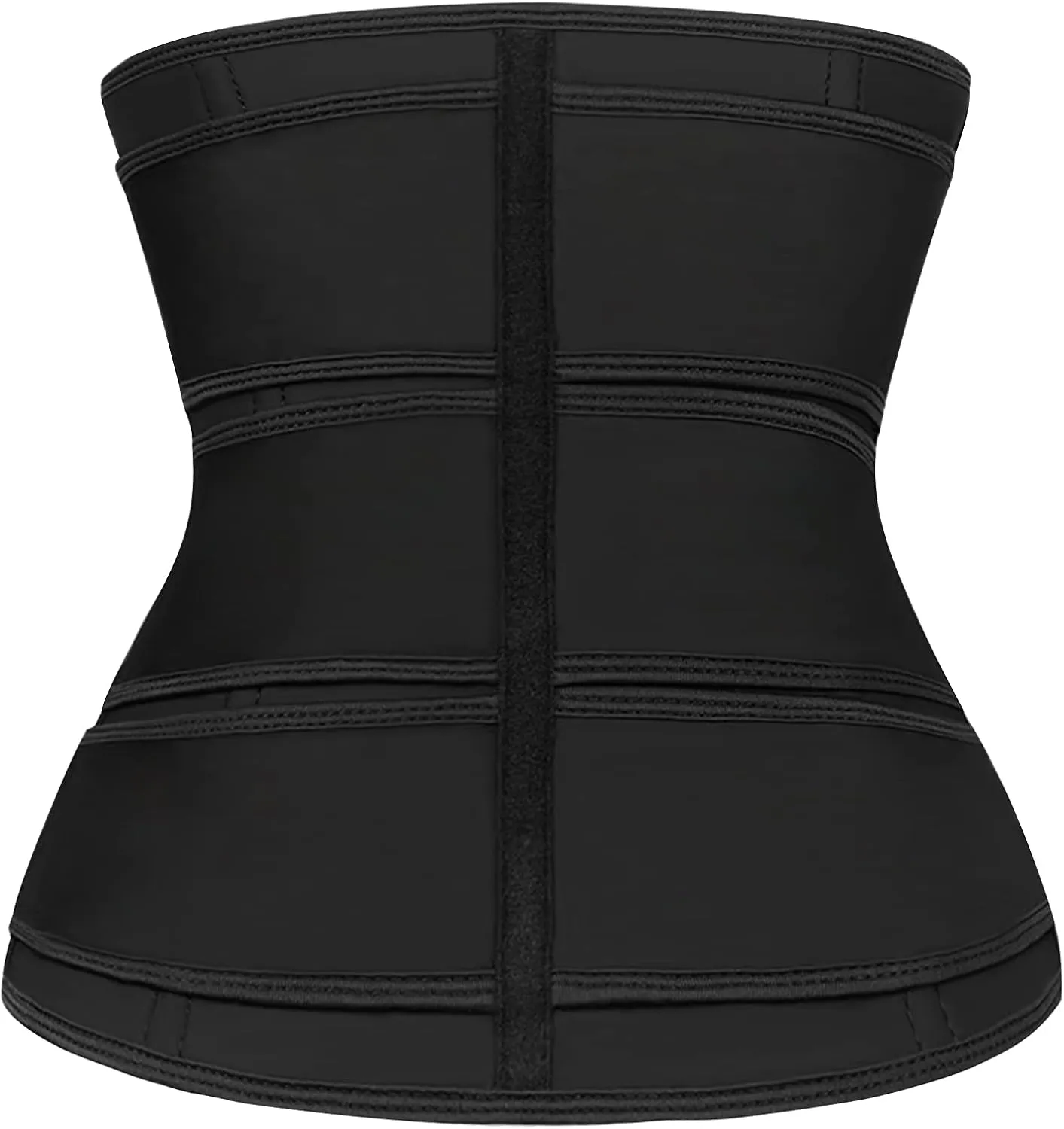 YIANNA Waist Trainer for Women Latex Underbust Double Training Belt Tummy Control Waist Cincher Sport Girdle
