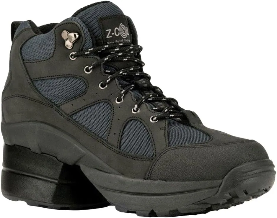 Z-CoiL Men's Outback Pain-Relief Footwear, Black, Enclosed Coil