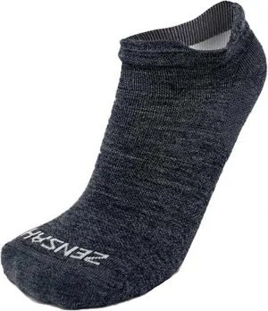 Zensah Alpaca Wool Running Socks - Cozy No Show Alpaca Socks, USA Made for Men and Women